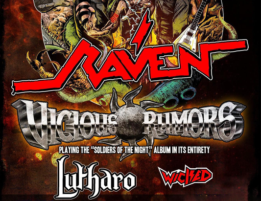 LUTHARO To Support RAVEN On "All Hell's Breaking Loose Across America" Tour